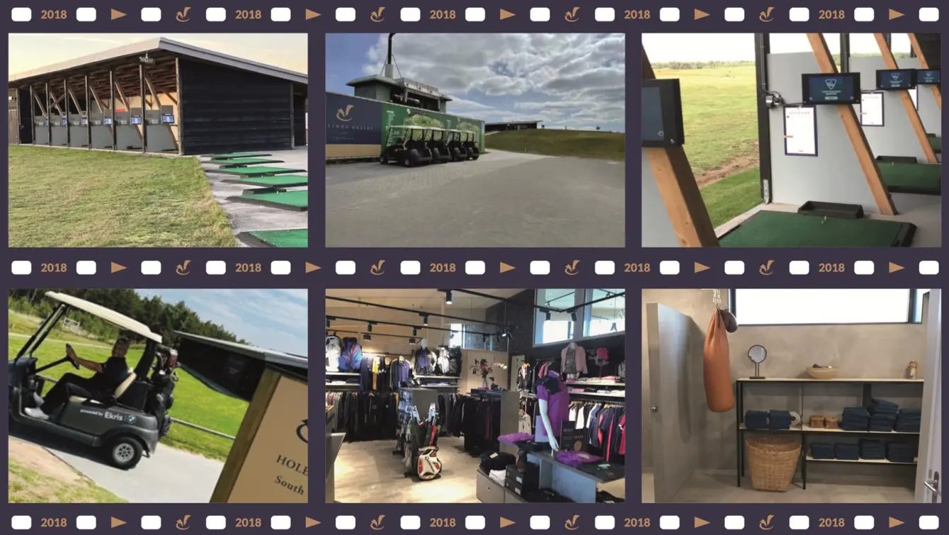 De aanleg van The Links Valley in 2018