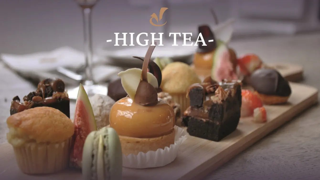 Arrangement met gebak en koffie bij The Links Valley